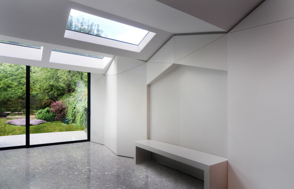 Rapid Prototyping, London, Papier, Thomas Demand, Fotografie, Faltung, Decke, Wohnkche, Anbau, Terrace house, Skulptur, Innenarchitektur