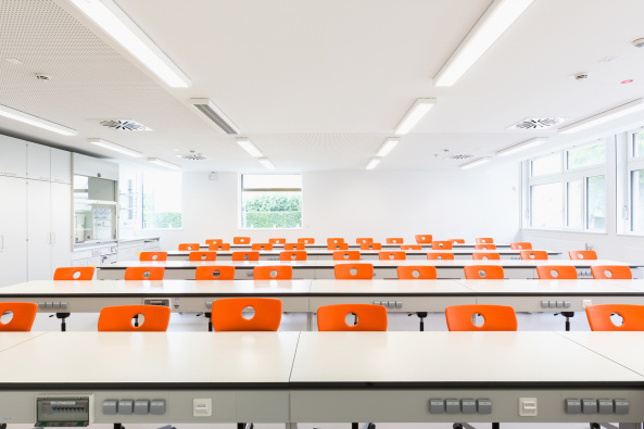 Forschung, Universitt, Lochfassade, Fassade, Labor, Experimente, Versuchsanordnungen, Campus, Greifswald, Botanik, Zoologie, Form follows function, Funktionsbau, Chemie