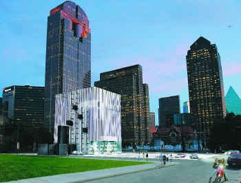 Rem Koolhaas stellt Entwurf fr Museum in Dallas vor