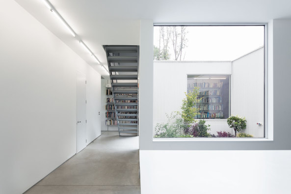 Einfamilienhaus von Leven Betts, Wohnhaus, House, Princeton University, Wellblech, Billig Bauen, Small Budget. Princeton House, architetcure, new architecture, japanese architecture, contemporary architecture, Fassade, facade, architects, bauherr, Haus Bauen, Baunetz, uncube