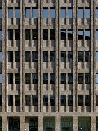 Backsteinfassade, Fassade, steinern, Backsteinexpressionismus, Bremerhaven, Regionalismus, Stadtteilidentitt, AOK, Brogebude, Bautradition, traditionelle Materialien, Norddeutschland, Historismus, Hafen