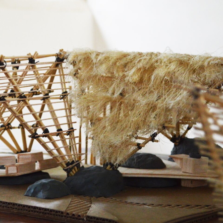 amazonas, kakao, htte, kakao-htte, studenprojekt, nachhaltiges bauen, equador, con lo que hay, ensusitio arq, kichwa, neubau, bambus, rattan, komposttoilette, brcke, regenwald