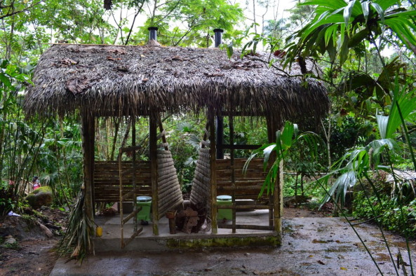 amazonas, kakao, htte, kakao-htte, studenprojekt, nachhaltiges bauen, equador, con lo que hay, ensusitio arq, kichwa, neubau, bambus, rattan, komposttoilette, brcke, regenwald