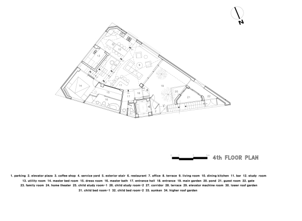 Wohungsbau, house, korea, Korea, Seoul, Archi Fiore, HyoMan Kim, IROJE KHM Architects, Sergio Pirrone, Gyeonggi-do, Restauran, Shop, Bro, Wohnen, Expressionismus, expresionistisch, expressive, Hinrich Baller, Inken Baller, Neubau, 2015, korean architecture, Stadthaus, Balkone, Terrassen,