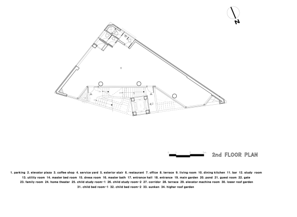 Wohungsbau, house, korea, Korea, Seoul, Archi Fiore, HyoMan Kim, IROJE KHM Architects, Sergio Pirrone, Gyeonggi-do, Restauran, Shop, Bro, Wohnen, Expressionismus, expresionistisch, expressive, Hinrich Baller, Inken Baller, Neubau, 2015, korean architecture, Stadthaus, Balkone, Terrassen,