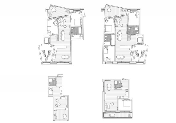 2. Preis: Knorr & Prckhauer Architekten, Zrich