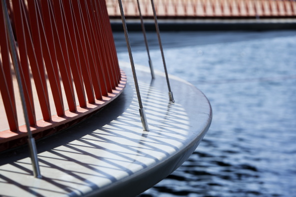Soeren Svendsen, Olafur Eliasson, Brcke, Copenhagen, Kopenhagen, Fluss, Meer, Dnemark, Dnen, Fugnger, Fahrradfahrer, Kunst, art, bridge, berlin based, artist, berquerung, Erffnung, 2015, Cirkelbroen, christianshavn canal, Wasser, Kanal, nordeafonden