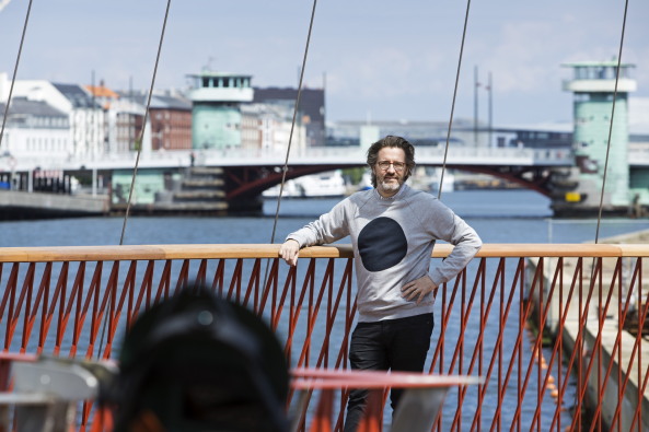 Soeren Svendsen, Olafur Eliasson, Brcke, Copenhagen, Kopenhagen, Fluss, Meer, Dnemark, Dnen, Fugnger, Fahrradfahrer, Kunst, art, bridge, berlin based, artist, berquerung, Erffnung, 2015, Cirkelbroen, christianshavn canal, Wasser, Kanal, nordeafonden