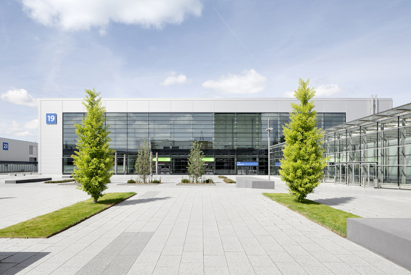 Multifunktional, multifunctional, Messe, fair, gmp, Hannover, Konferenzsaal, conference hall, flexible walls, Flexible Wnde, Halle 19/20, hall 19/20