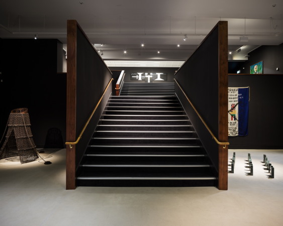 Neuseeland-Regionalismus; Pattersons Associates; Architekten; Auckland; New Plymouth; Neuseeland; Maori; Erweiterungsbau; Neubau; Museum; Galerie; Len Lye Art Center; zeitgen�ssische Kunst; Beton; Govett Brewster Gallery; Len Lye Museum; Patrick Reynolds