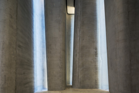 Neuseeland-Regionalismus; Pattersons Associates; Architekten; Auckland; New Plymouth; Neuseeland; Maori; Erweiterungsbau; Neubau; Museum; Galerie; Len Lye Art Center; zeitgen�ssische Kunst; Beton; Govett Brewster Gallery; Len Lye Museum; Patrick Reynolds