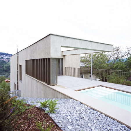 Villa mit Donaublick bei Linz