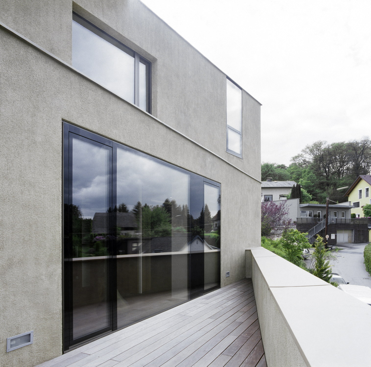 Villa Mit Donaublick Bei Linz Putz Und Attika Architektur Und Architekten News Meldungen Nachrichten Baunetz De