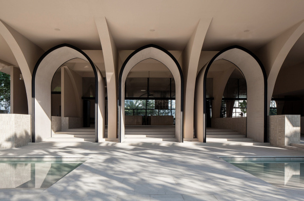 Beton, concrete, architectural landscape, Landschaft, Vorplatz, open space, walls, Wnde, Betongitter, Muster, Formwerkz, Punggol, Al-Islah, muslims, Muslime, Singapur, Singapore