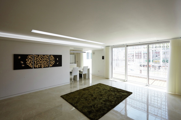 smart architecture; Lotuseffekt; Lotusbl�te; Perforierung; Stahlblech; Korea; Daegu; Lotus House; Neubau; Moon Jung sik