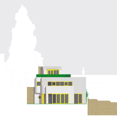 Charles Holland; ordinary architecture; London; Living architecture; FAT; Ferienhaus; Ferienwohnung; Hampstead; Alberti