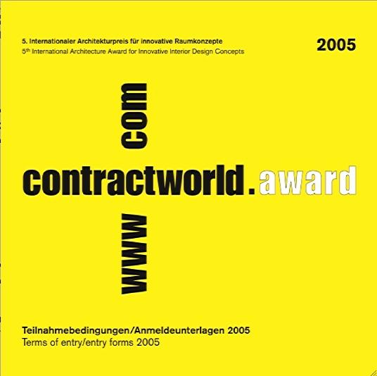 Contractworld Award 2006 ausgelobt