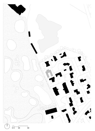 Beton-Pavillon bei Toulouse