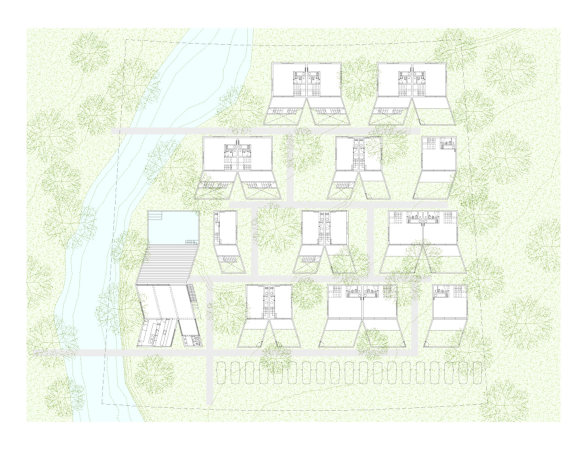 Feriensiedlung in Uruguay