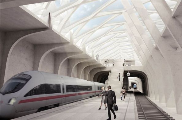 Bahnhofsareal Konstanz von Bastian Riether