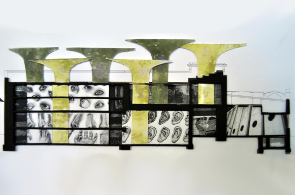 Deutsches Architekturinstitut im Weinkontor Wuppertal von Michael Meuffels