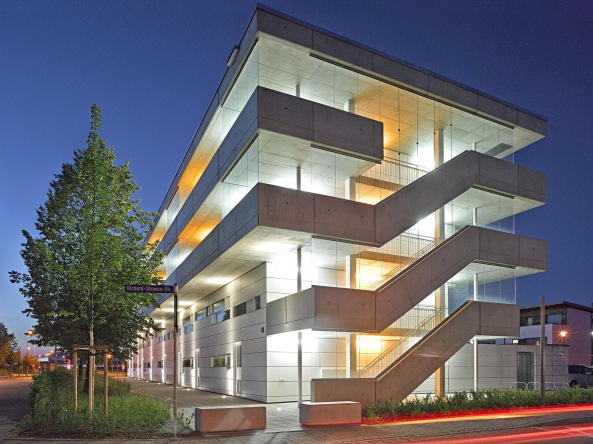 2015, Neubau, Wohnungsbau, Blauwerk Architekten, Fertigstellung, Ingoldstadt, concrete, Beton, Maisonette, doppelgeschossig, Wohngruppe, EUROPAN 6, Maisonettwohnungen, Balkone, balconies, balcony, Giardino Segreto, Mai, Richard-Wagner-Strae, Permoserstrae, Ingolstadt