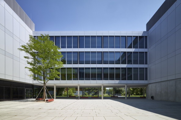 schule, schullandschaft, garching, neubau, wettbewerb, schwinde, herbstlaub, mnchen, ganztagsschule, sporthalle, kuben, Werner-Heisenberg-Gymnasium, gymnasium, Jens Weber