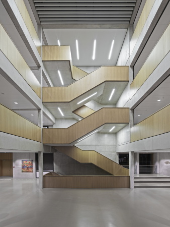 schule, schullandschaft, garching, neubau, wettbewerb, schwinde, herbstlaub, mnchen, ganztagsschule, sporthalle, kuben, Werner-Heisenberg-Gymnasium, gymnasium, Jens Weber