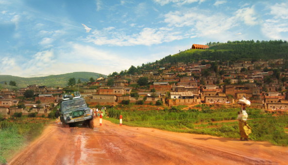 Foster, Drohnen, Hangar, Plne, Drohne, Gesunheit, Africa, Afrika, Luftweg, direkter Weg, Infrastruktur, Post, Pakete, Blutkonserven, Ruanda, cole polytechnique fdrale de Lausanne (EPFL), Redline, Aquila