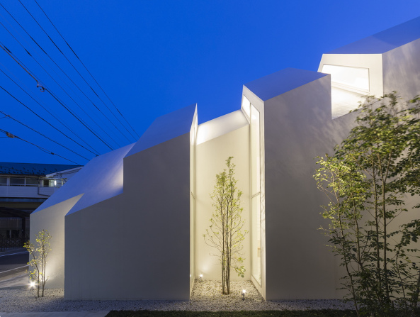 RC, reinforced concrete, Stahlbeton, Chiba, Japan, Klinik, Anbau, Asahichu Clinic, HKL-Studio, Michio Kinochita, Kenichi Shikata, Tokio, Wei, Klinik