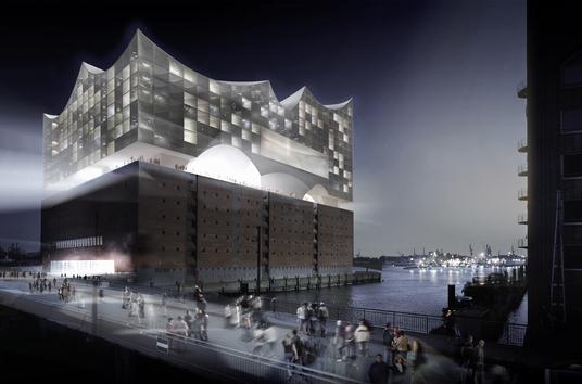 Innengestaltung der Elbphilharmonie in Hamburg vorgestellt