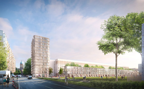 Wettbewerb in Berlin-Mitte entschieden, Kpenicker Strae Berlin, Wohnen in Berlin, Wohnung gesucht, Love Architecture, Sauerbruch Hutton, Grntuch Ernst Architekten, Blauraum, Schneider Schumacher, Beckmann N Thepe Architectes, Competition, Wettbewerb, Architekturwettbewerb, Regula Lscher, Siegerprojekt, Senatsverwaltung fr Stadtentwicklung und Umwelt, WBM Wohnungsbaugesellschaft Berlin-Mitte mbH, Juryentscheidung, Punkhochhaus,  Realisierungswettbewerb, Neubau, Baunetz, Baunetz-Meldungen, Architekten-News, Regine Leibinger, Bauen in Berlin, Wettbewerbsergebnisse, Wohnraum