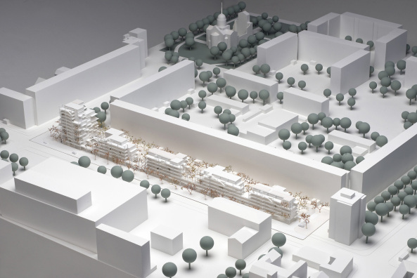 Wettbewerb in Berlin-Mitte entschieden, Kpenicker Strae Berlin, Wohnen in Berlin, Wohnung gesucht, Love Architecture, Sauerbruch Hutton, Grntuch Ernst Architekten, Blauraum, Schneider Schumacher, Beckmann N Thepe Architectes, Competition, Wettbewerb, Architekturwettbewerb, Regula Lscher, Siegerprojekt, Senatsverwaltung fr Stadtentwicklung und Umwelt, WBM Wohnungsbaugesellschaft Berlin-Mitte mbH, Juryentscheidung, Punkhochhaus,  Realisierungswettbewerb, Neubau, Baunetz, Baunetz-Meldungen, Architekten-News, Regine Leibinger, Bauen in Berlin, Wettbewerbsergebnisse, Wohnraum