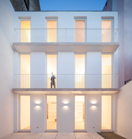 Umbau, Lissabon, Rato, Portugal, CHP Arqiteqtos, Portugal, Blockrandbebauung, Historisch, Renovierung, refurbishment, different groundplans, house, Wohnhaus