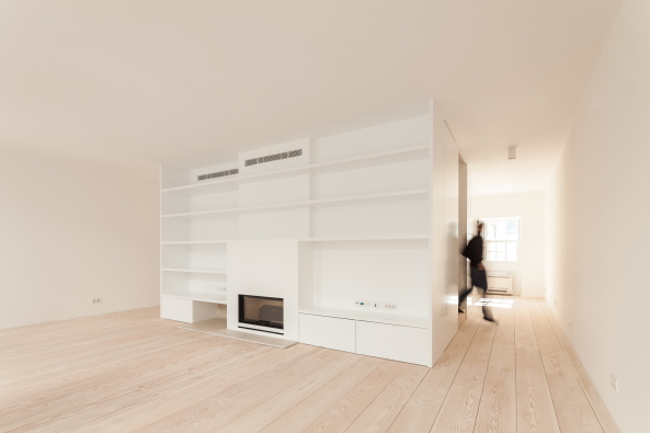 Umbau, Lissabon, Rato, Portugal, CHP Arqiteqtos, Portugal, Blockrandbebauung, Historisch, Renovierung, refurbishment, different groundplans, house, Wohnhaus