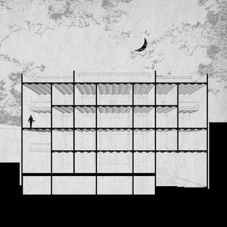 apartments, middle class, Mexico, Mexiko Stadt, Dellekamp, roof terrasse, concrete, wood, glass, balcony, Balkon, Dachterrasse,Beton, Glas, Holz, Ziegelsteindecke, Benito Juarez Borough, Viertel Benito Juarez