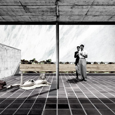 apartments, middle class, Mexico, Mexiko Stadt, Dellekamp, roof terrasse, concrete, wood, glass, balcony, Balkon, Dachterrasse,Beton, Glas, Holz, Ziegelsteindecke, Benito Juarez Borough, Viertel Benito Juarez