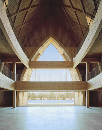 kologiezentrum Luxemburg, Remerschen, Schengen, Valentiny architects, Schalung, Lattung, Holz, wood,formwork, mould, Sumpf, Museum, Informationszentrum, Bildung, education, information center, rib