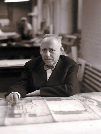 Fritz Nathan in seinem Frankfurter Bro in den 20er Jahren. Bild: Leo Baeck Institut, New York