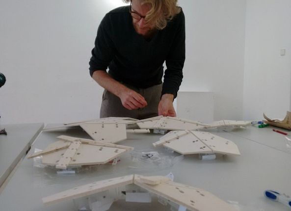 1. Preis: Prefabrication Topologies von Matthias Danzmayr, Vorfertigung