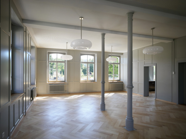 Erweiterung, Anbau, Turmhalle, Sports, Gym, School, Michael Meier und Marius Hug Architekten, Zurich, Hirsgarten Rikon, primary school, extension, renovation, Switzerland, Schweiz