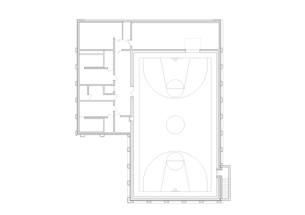 Erweiterung, Anbau, Turmhalle, Sports, Gym, School, Michael Meier und Marius Hug Architekten, Zurich, Hirsgarten Rikon, primary school, extension, renovation, Switzerland, Schweiz