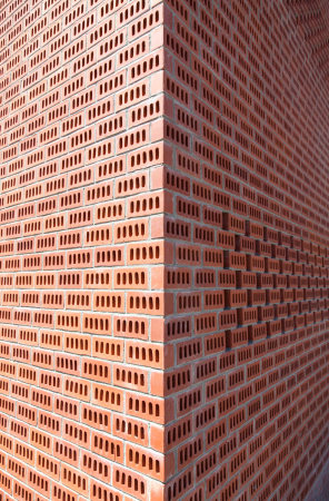 Backstein, Ziegelstein, Backsteinfassade, Wellblech, Einfamilienhaus, rurale Typologien, Scheune, Architektur fr die Landwirtschaft, Collage, Hlle, Holzstruktur, Ornament