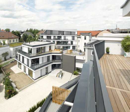 Behnisch Architekten, Wohnungsbau, Rosenheim, Wohnen und Gewerbe, Capitol