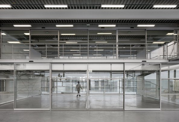 EFTE, Plastik, freier Grundriss, free groundfloor, Plateau, MIR, Mir, Caen, France, Frankreich, plastic, dome, Kuppel, Bruther, Stephanie Bru, Alexandre Theriot