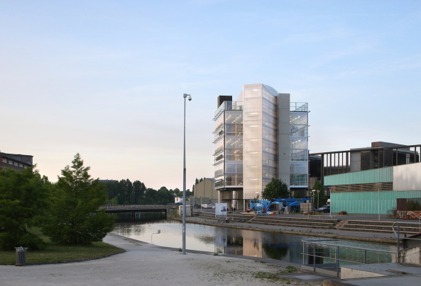 EFTE, Plastik, freier Grundriss, free groundfloor, Plateau, MIR, Mir, Caen, France, Frankreich, plastic, dome, Kuppel, Bruther, Stephanie Bru, Alexandre Theriot