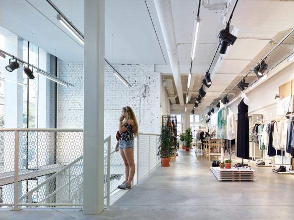 Anbau, annex, neogotisch, neo gothic, Gent, Ghent, Belgium, Abscis Architecten, mixed-use, Shopping, Apartments, city centre, historic, Stadtzentrum, Wohnen, Backstein, brick stone, concrete, Beton, zinc