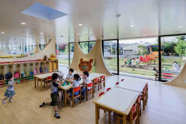 Kindergarten, Saitama, Japan, SUGAWARADAISUKE, Bauen fr Kinder