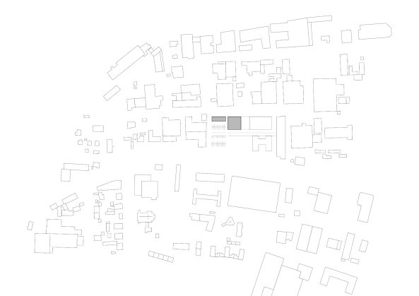 Neubau Handwerkskammer, Neubau, 2015, Niederbayern Oberpfalz, Sabine Straub, Kunst am Bau, Niederbayern, Oberpfalz, Block, monumental, rectangular, Wettbewerb, office building, offfices, Gebude, Ensemble, Ditthornstrae, Kiste, grau, dunkelgrau, Glasfassade,