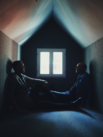 Stefan F. Hglmaier, Peter Haimerl, Umbau, Bauernhof, Beton, Holz, Ausbau, Umnutzung, Rennovierung, Sanierung, concrete, wood, Wohntrakt, housing, rennovation, Edward Beierle, Stadel, Stockerweg 11, Alt-Riem, Denkmalschutz, Stallung, Bauernhaus,